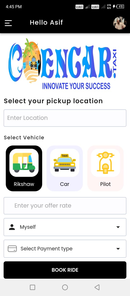Mobile App Screenshot
